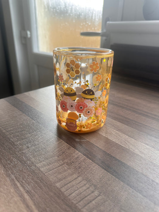 Pre-made 15oz Honey Drip cup