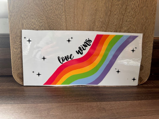 Love Wins/ Rainbow Wrap