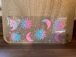 Moon & Stars Pink/Blue Wrap