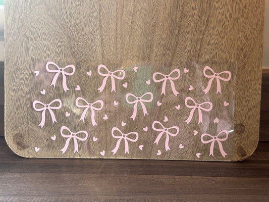 Pink Bow Wrap