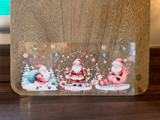 Santa with his Reindeer Christmas Wrap