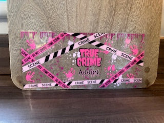 True Crime Addict Wrap - Pink