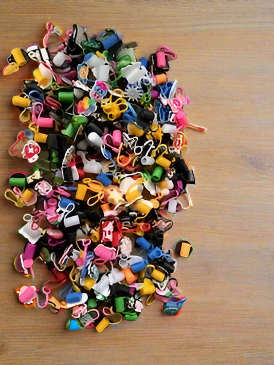 Assorted Straw Toppers